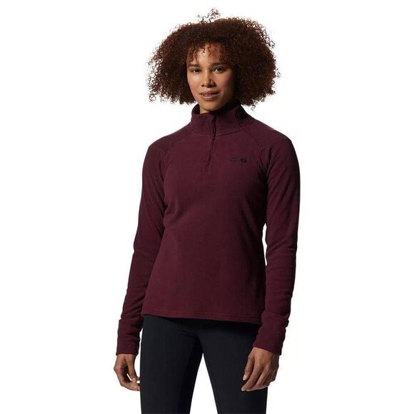 Mountain Hardwear Tops - MOUNTAIN HARDWEAR MICROCHILL 2.0 ZIP-T FLEECE WOMEN'S GLACIAL HEATHER